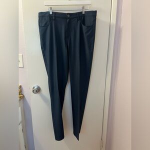 Greg Norman Men's Blue Pants EUC 35/32 (RSB/Bin 4)